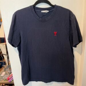 EUC AMI Alexandre Mattiussi Paris Black T-Shirt Large